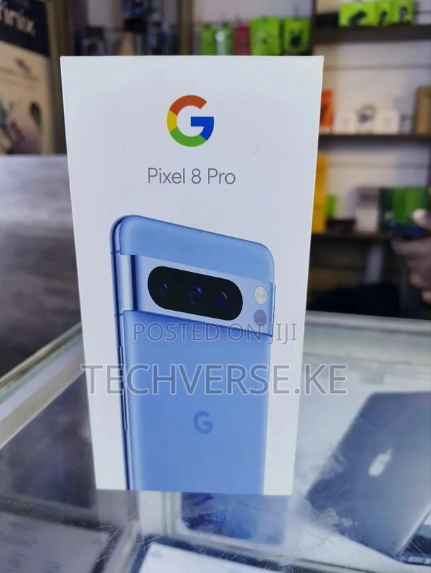 New Google Pixel 8 Pro 128 GB Blue - main view