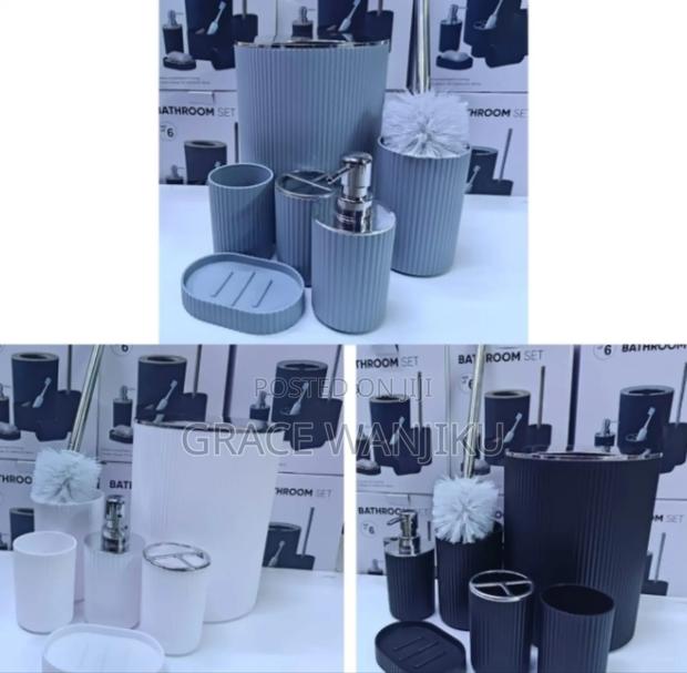 *✅ Bathroom Set Accessories(6pcs)