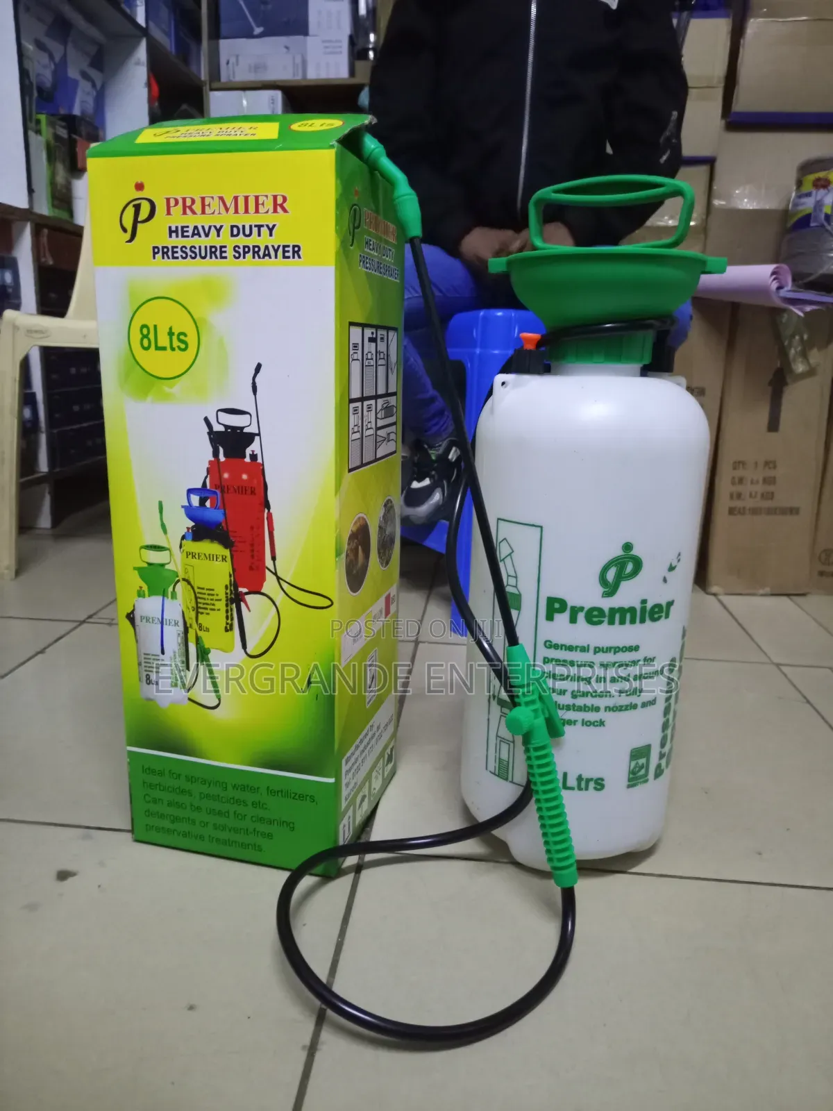 Knapsack Sprayer 8 Litres Premier