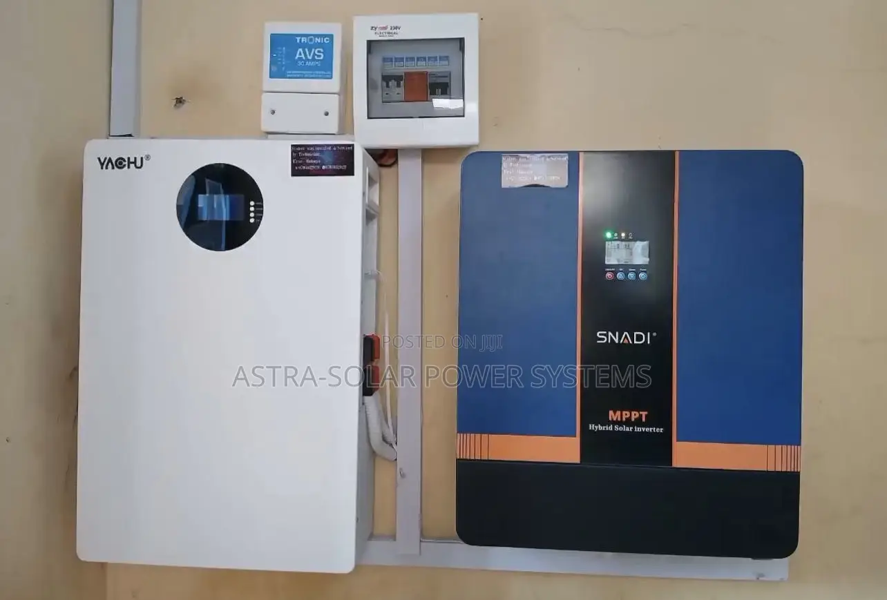 5kva Solar System With 5.12kwh Battery Backup