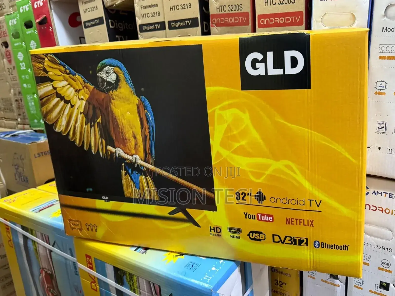 GLD 32 Inches Frameless Smart Android Tv* 