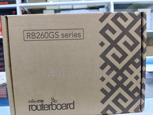 Br 260gs Mikrotik 5x Gigabit Ethernet Smart Switch - main view