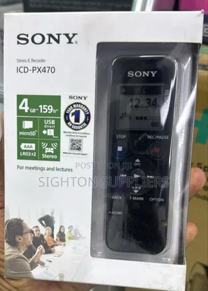 Sony Voice Recorder Model Icd-Px-470