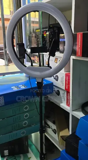 14" Led Ring Light With Tripod – Qx-360 for Makeup Vlogs