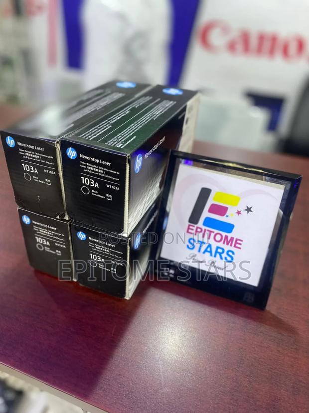 Hp 103a Neverstop Original Toner Cartridges Yield 1,300