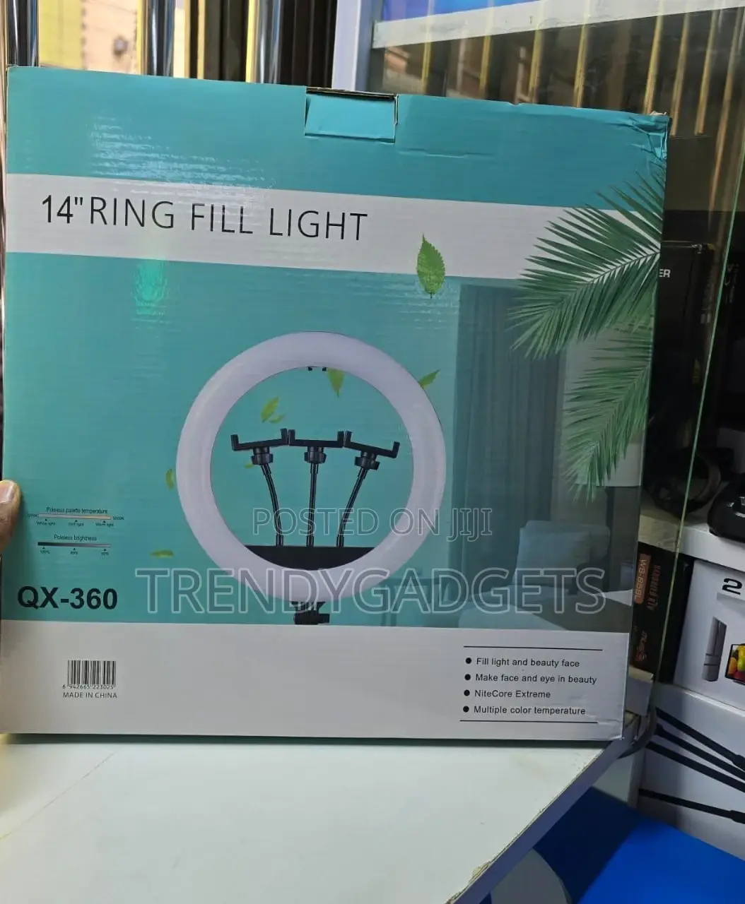 Professional 14” Ring Light –Beauty, Tiktok, Youtube, Zoom