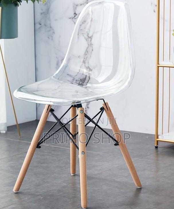 Home Chair; Fancy Acrylic Accent Dining Chair - thumbnail 2