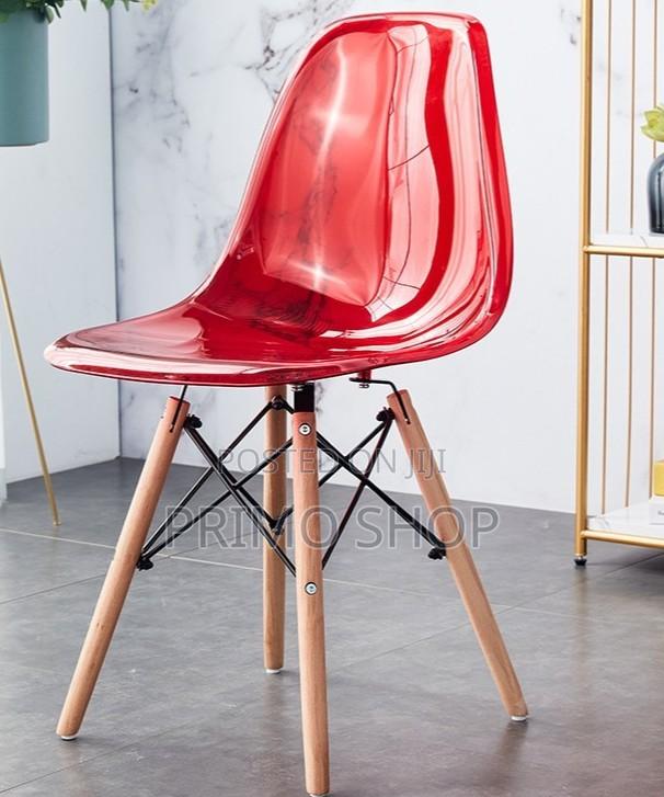 Home Chair; Fancy Acrylic Accent Dining Chair - thumbnail 4