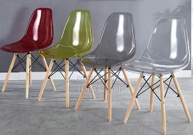 Home Chair; Fancy Acrylic Accent Dining Chair - thumbnail 6