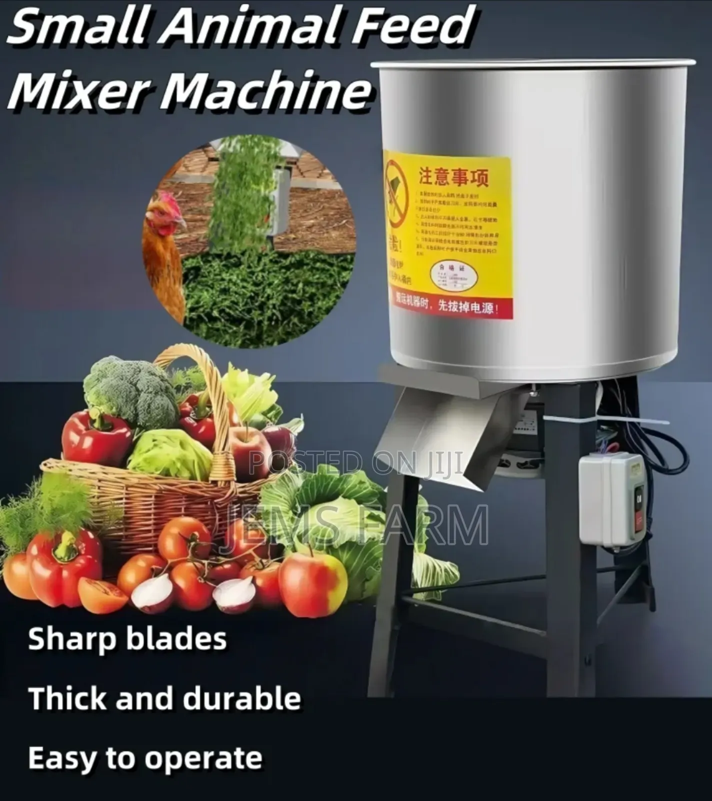 Multifunctional Electric Vegetable and Fruit Crusher Machine