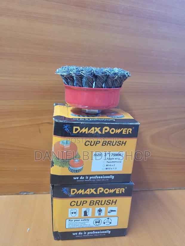 3" Twisted Cup Brush - main view