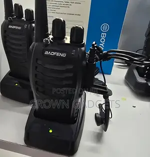 2pcs Baofeng Radios – Bf-B888s Dual PTT With Charger