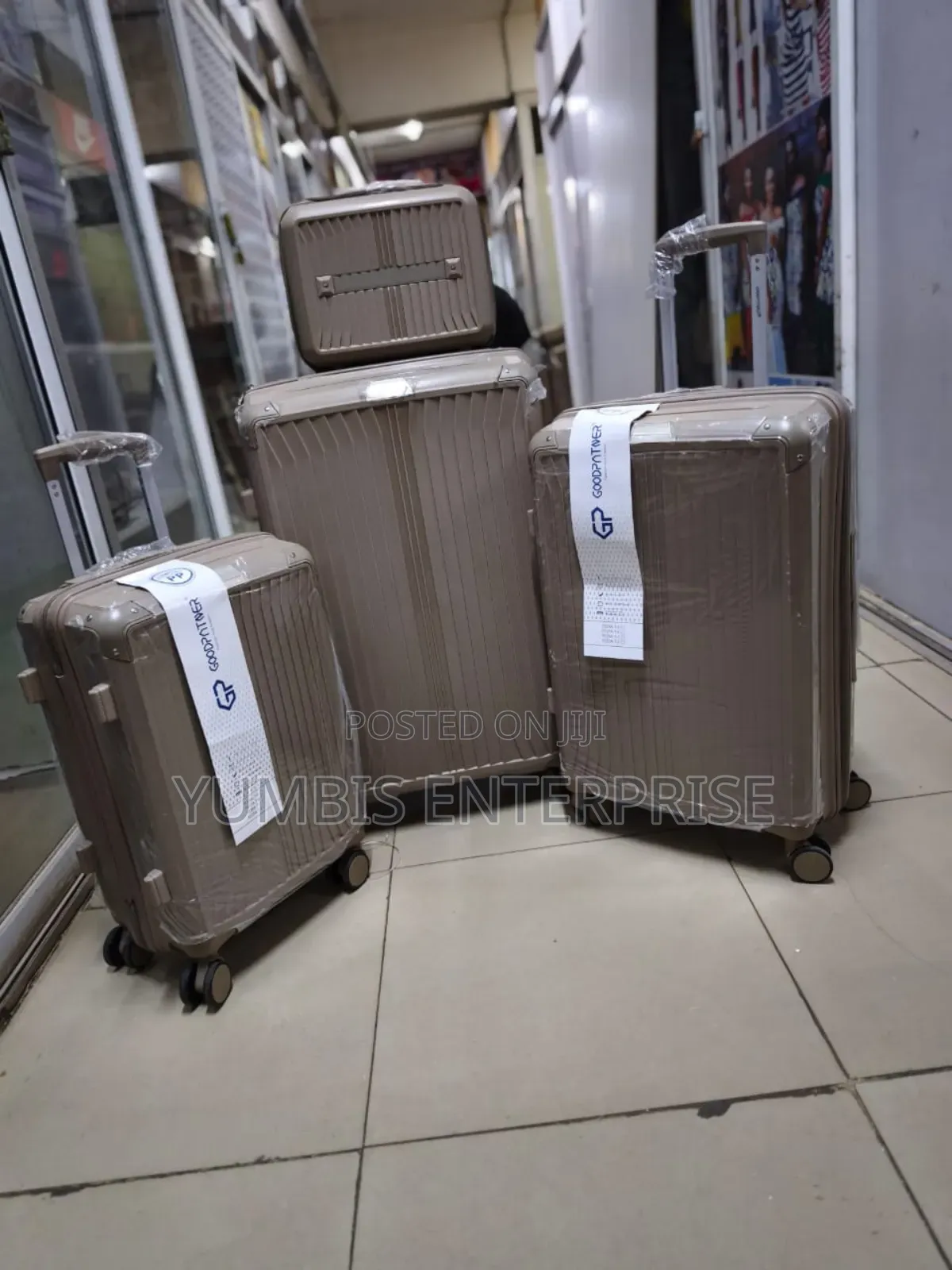 4 In1 Good Partner Rubber Suitcase Sets of 4 PCS