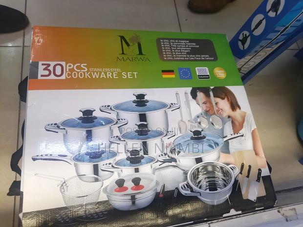 Marwa German Life 30pcs Stainless Cookware Set - main view