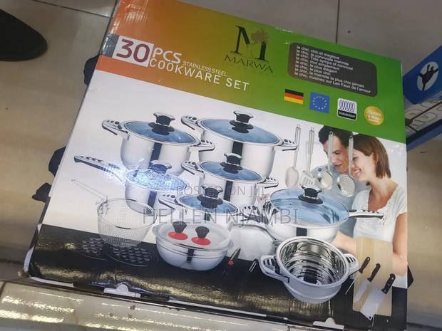 Marwa German Life 30pcs Stainless Cookware Set - thumbnail 2