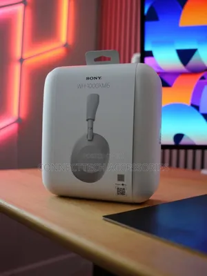 Sony Wh-1000xm6 Wireless Noise-Canceling Headphones.