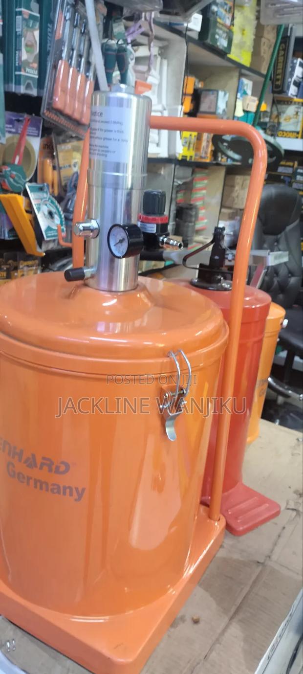 New Lenhard Grease Bucket/ Grease Bucket Machine Pneumatic
