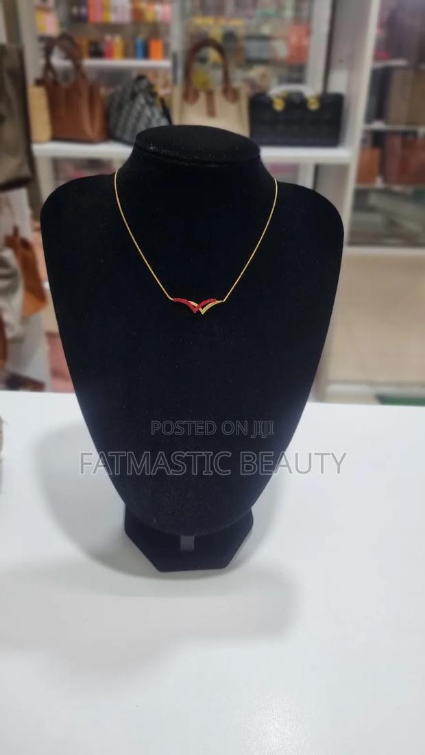 Red Shinny Necklace - main view