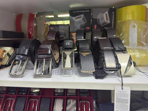 Men's Free Size Leather Quality Belts/Belt - thumbnail 2