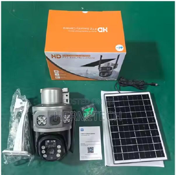 V380 Pro 8mp Solar CCTV Camera 4g - thumbnail 3
