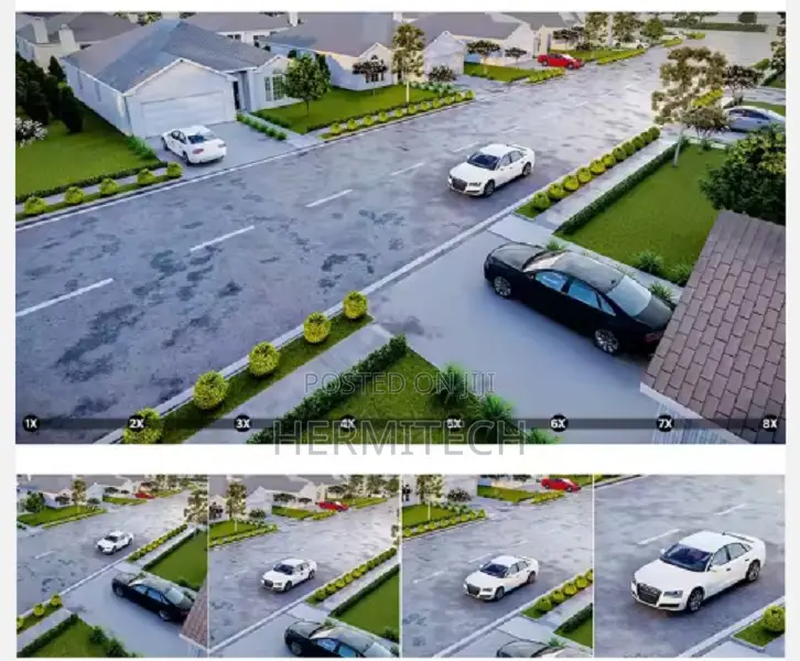 Dual Lens Outdoor Wifi Ip Camera 2-Screen