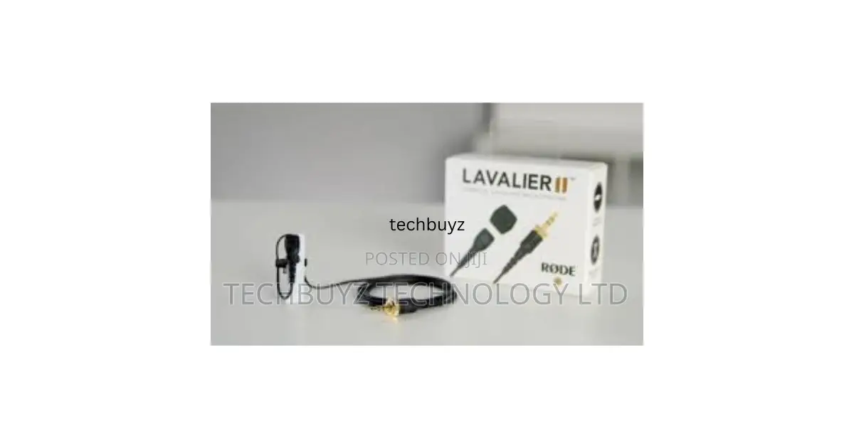 Rode Lavalier Ii Premium Lavalier Microphone