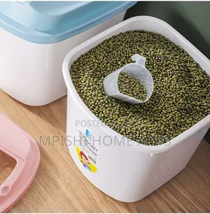 Rice/Cereal Bucket With Measuring Cup
10kg