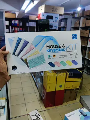 Bluetooth+Rechargeable+Wireless Mouse Keyboard Kit
