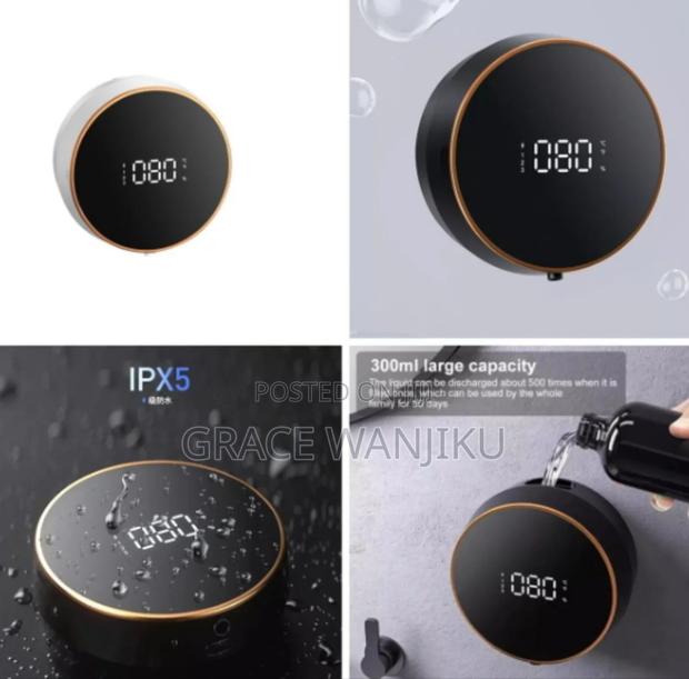 300ml Automatic Soap Dispenser With Temperature Display - main view