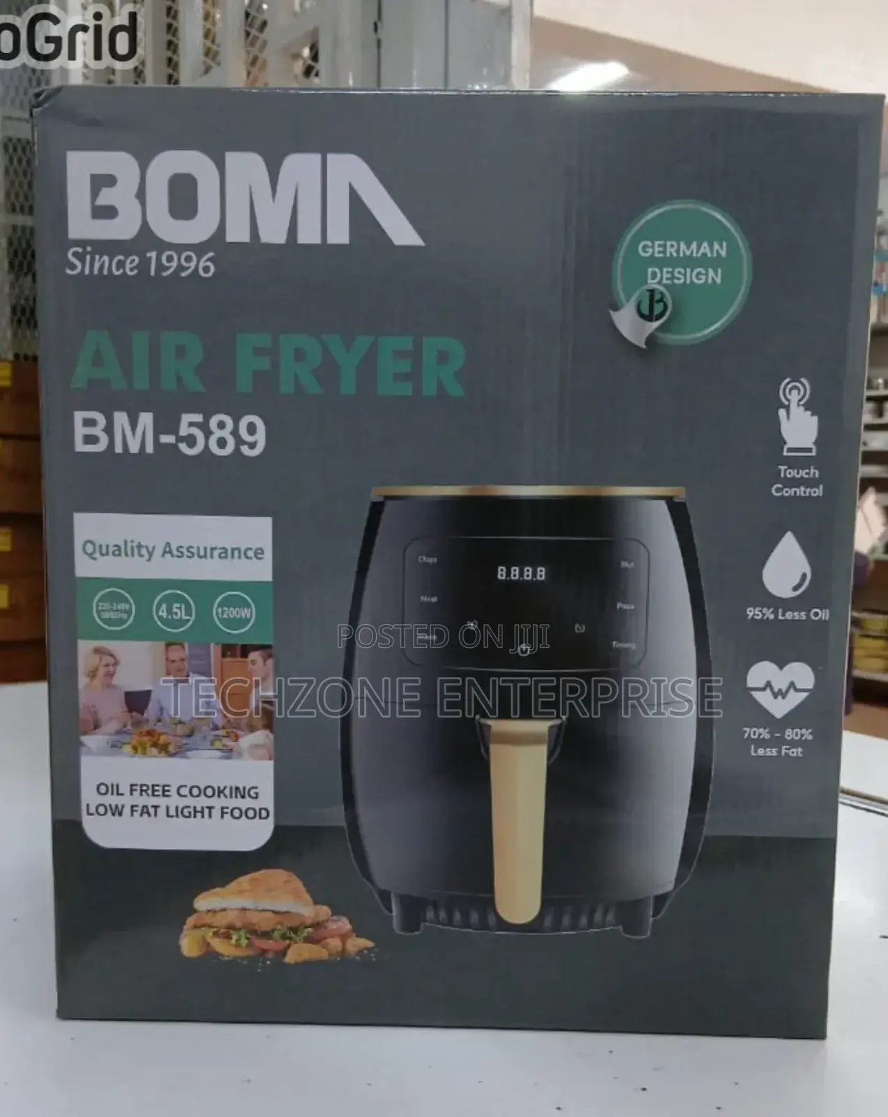 Boma Bm-589 4.5l Air Fryer Nonstick Liner ;