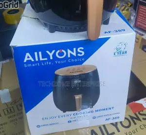 Ailyons (Af-389) 5l Air Fryer
 Adjustable Settings ;