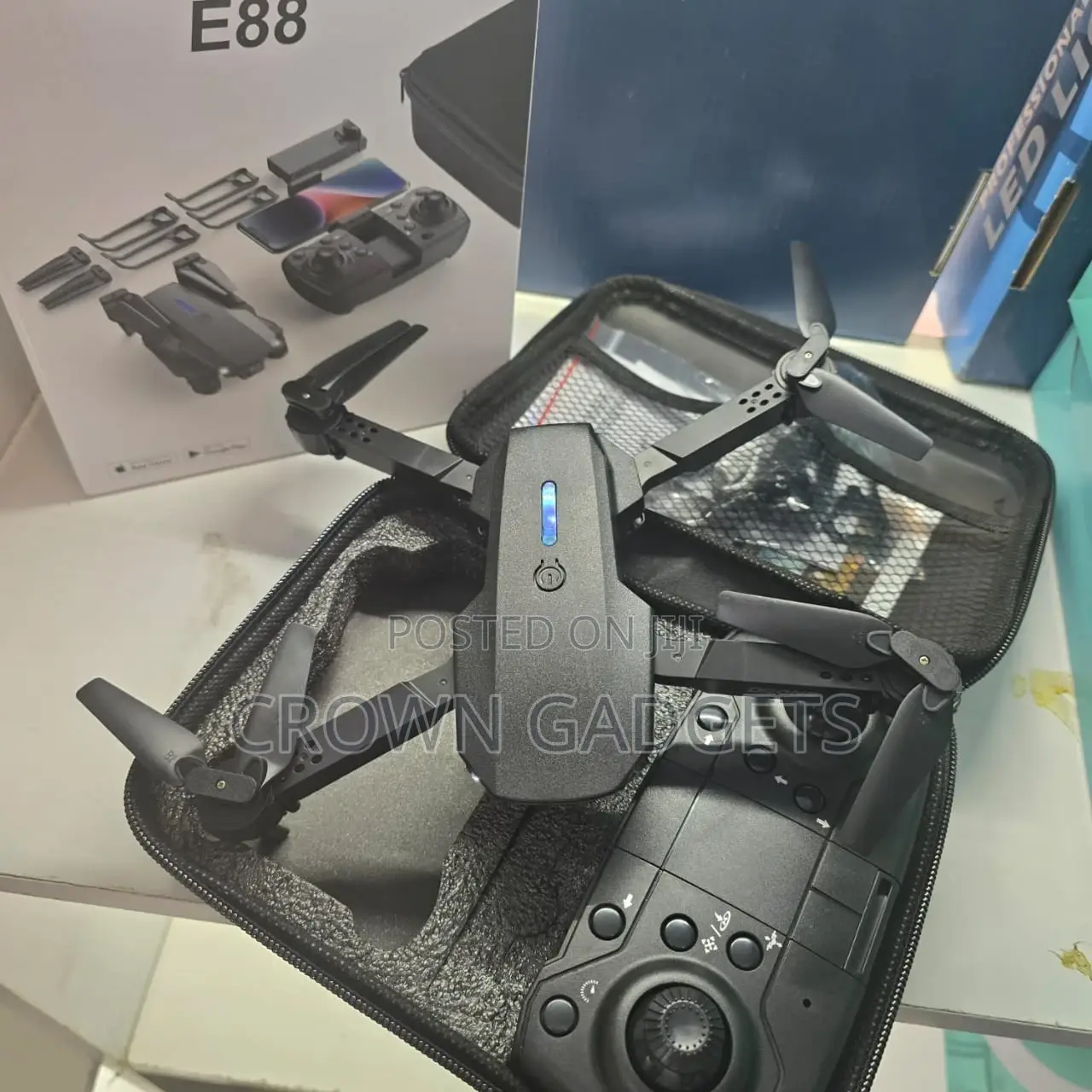 E88 Foldable Drone With Dual Camera Wi-Fi FPV