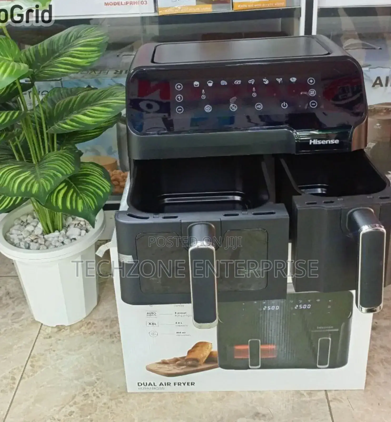 Hisense 8.6l Dual Airfryer Overheat Protection ;