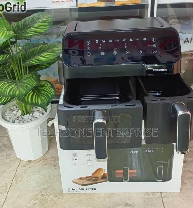 Hisense 8.6l Dual Airfryer Overheat Protection ;