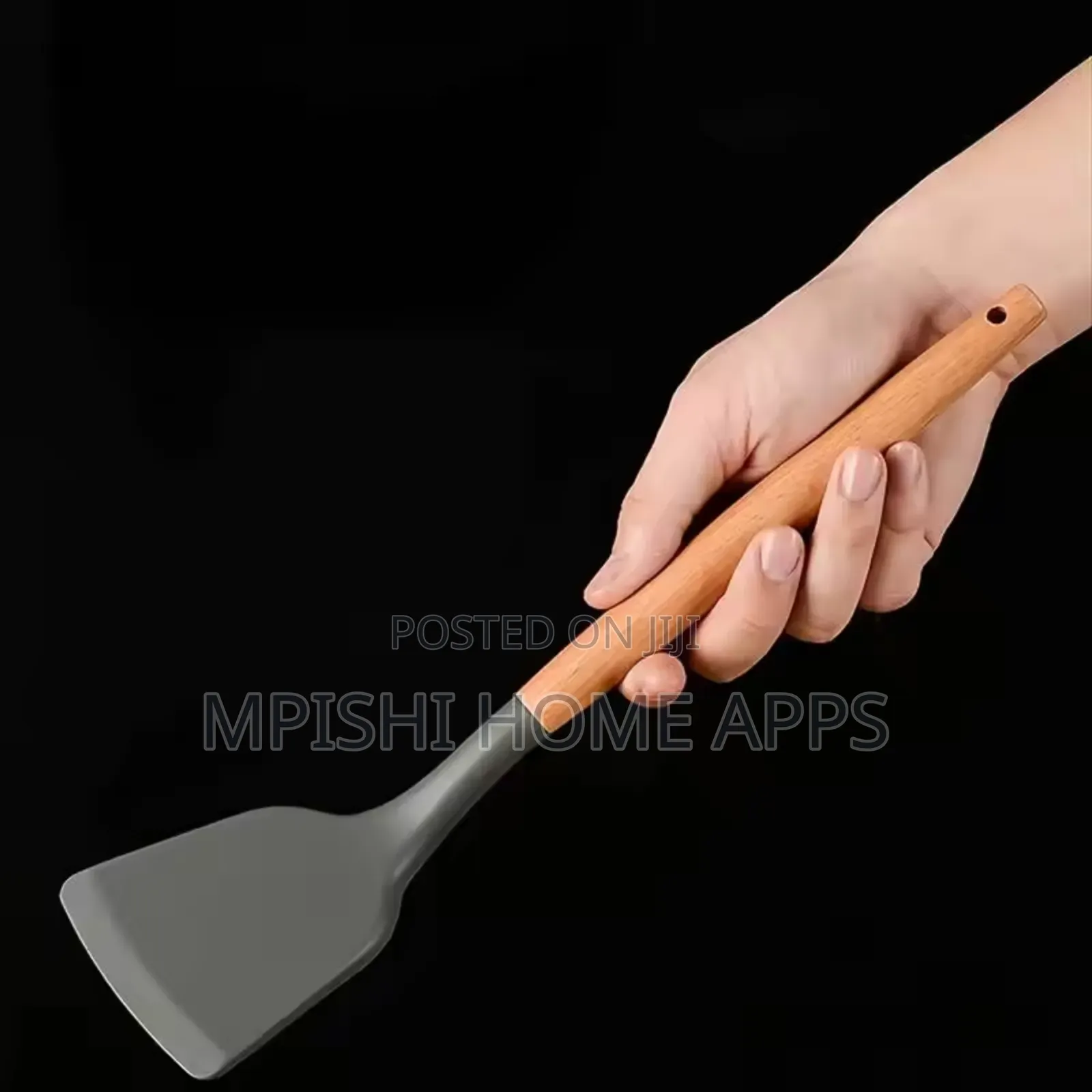 12pcs Silicone Cooking/ Serving Spoons Set With Holder