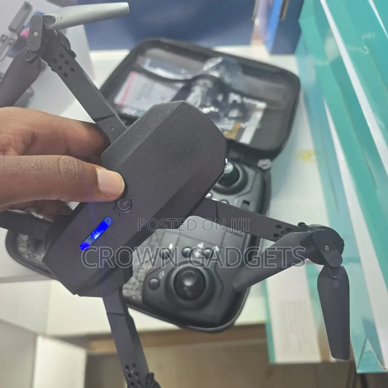 E88 Rc Quadcopter Drone – Camera, Flip Mode, Wi-Fi App