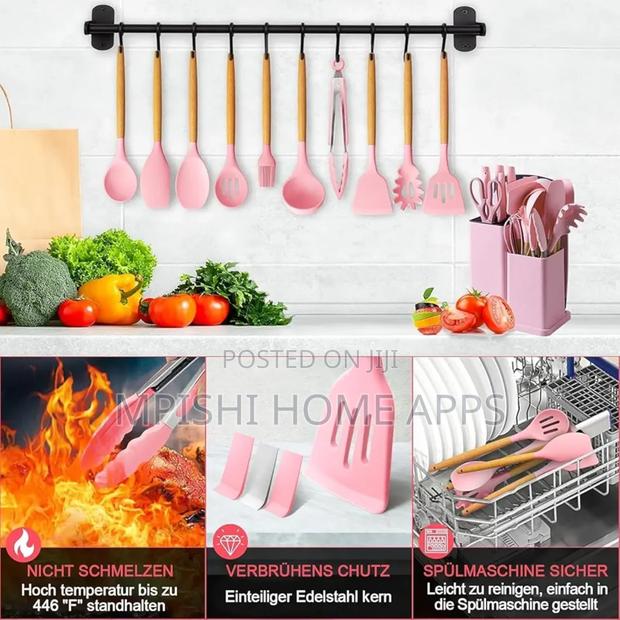 19pcs Silicone Spoon Set - thumbnail 3