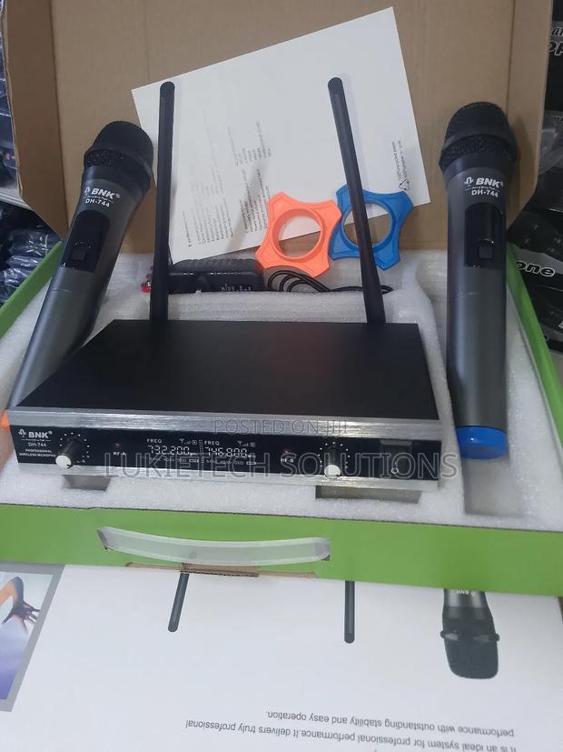 Bnk 744 Wireless Universal Microphone,High Quality Mic - thumbnail 2