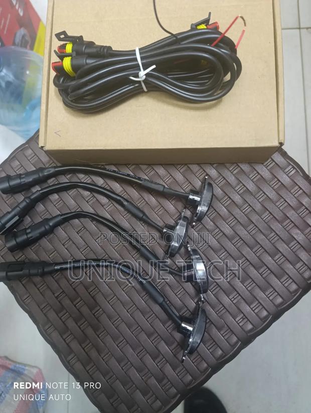 4pcs Flash Led Lights / Universal Vip Grill Lighting - main view