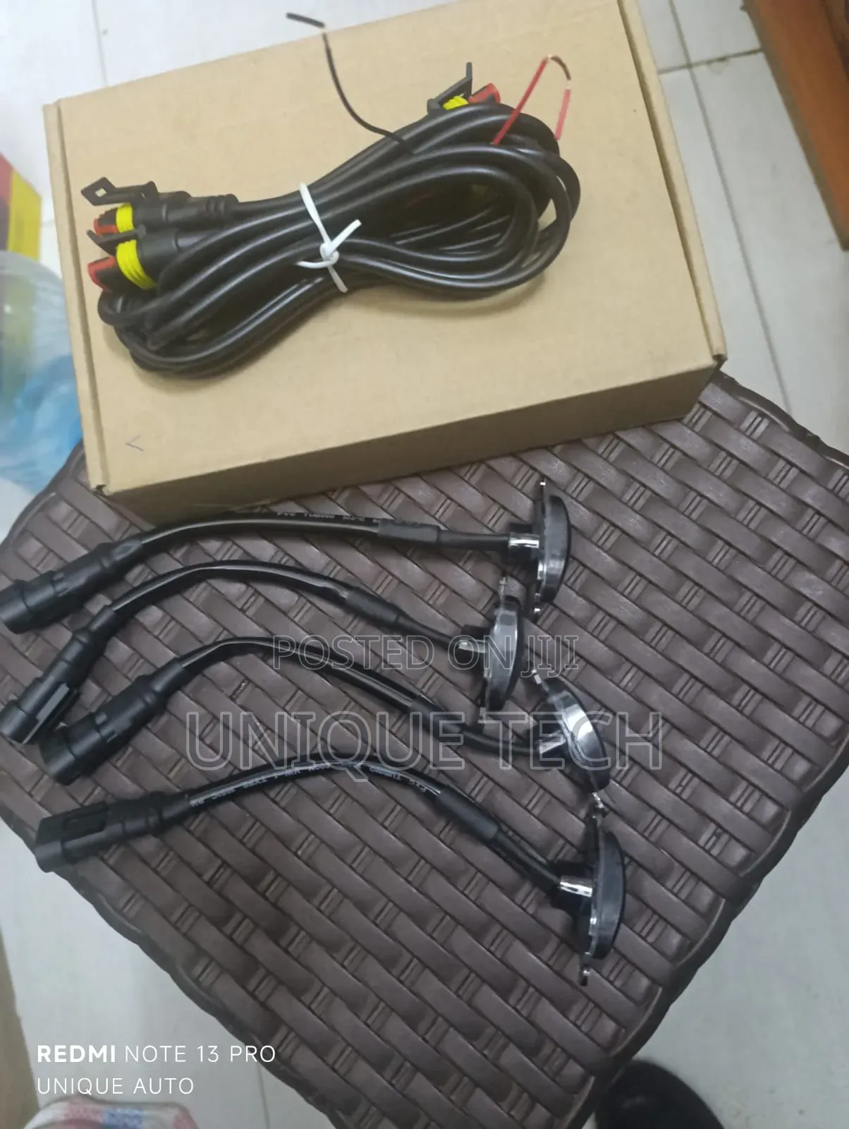 Led Grill Strobe Lights 4pcs / Vip Car Flashing Kit