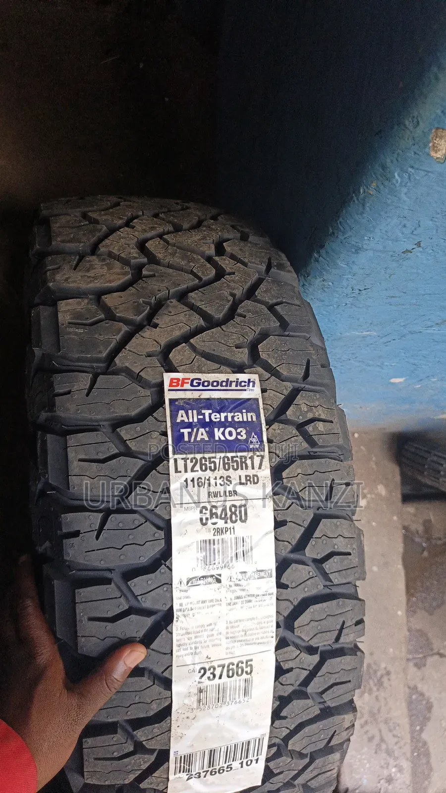 265/65r17 Bf Goodrich Tyre