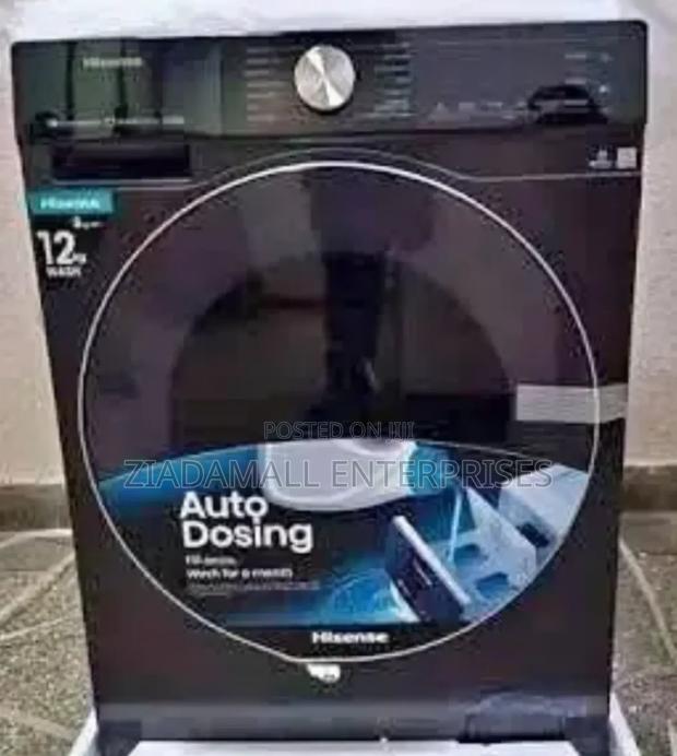 Hisense 12kg Front Load Wash Dry Machine – Big Loads, Be