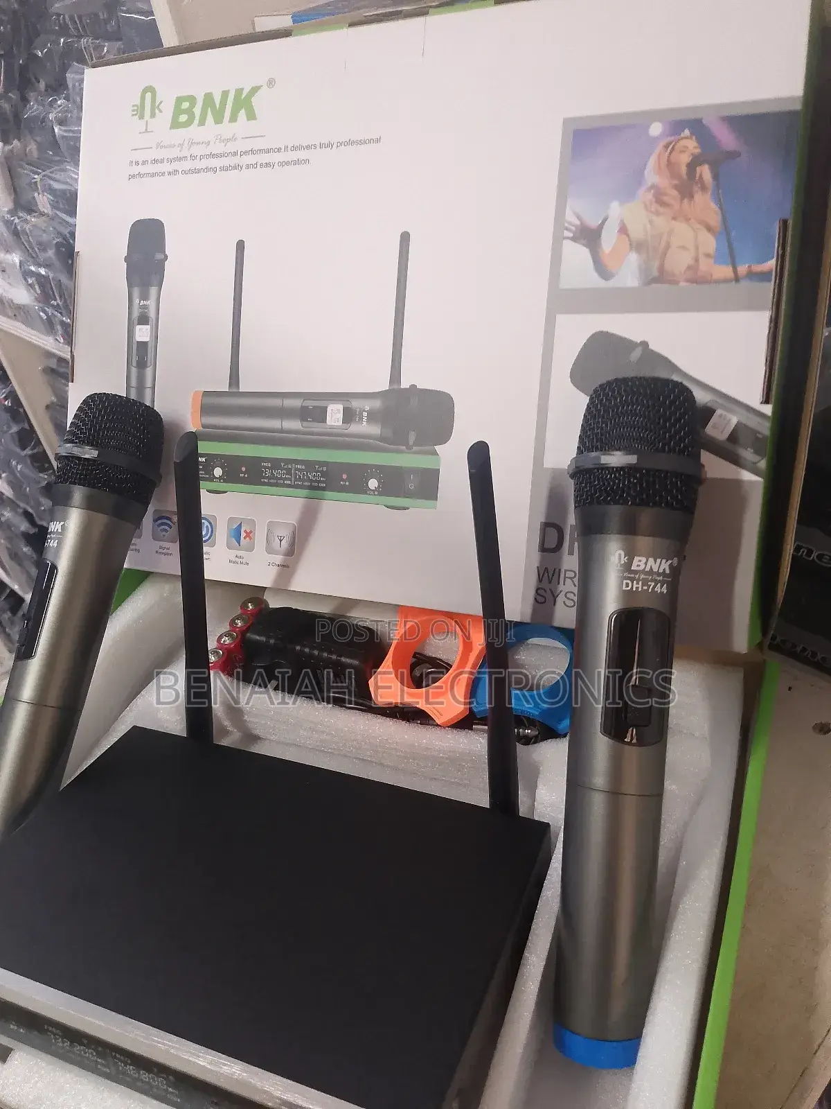 Dh 744 Professional Mic, Excellent Sound Reception Mic