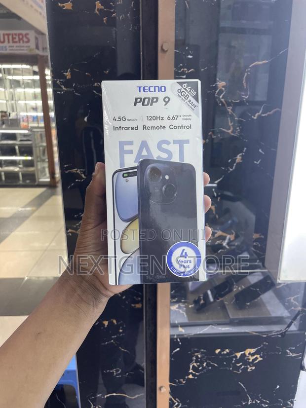 New Tecno Pop 9 64 GB Black - main view