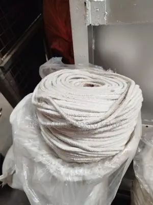Ceramic Fiber Square Rope–6mm Diameter–Non-Asbestos