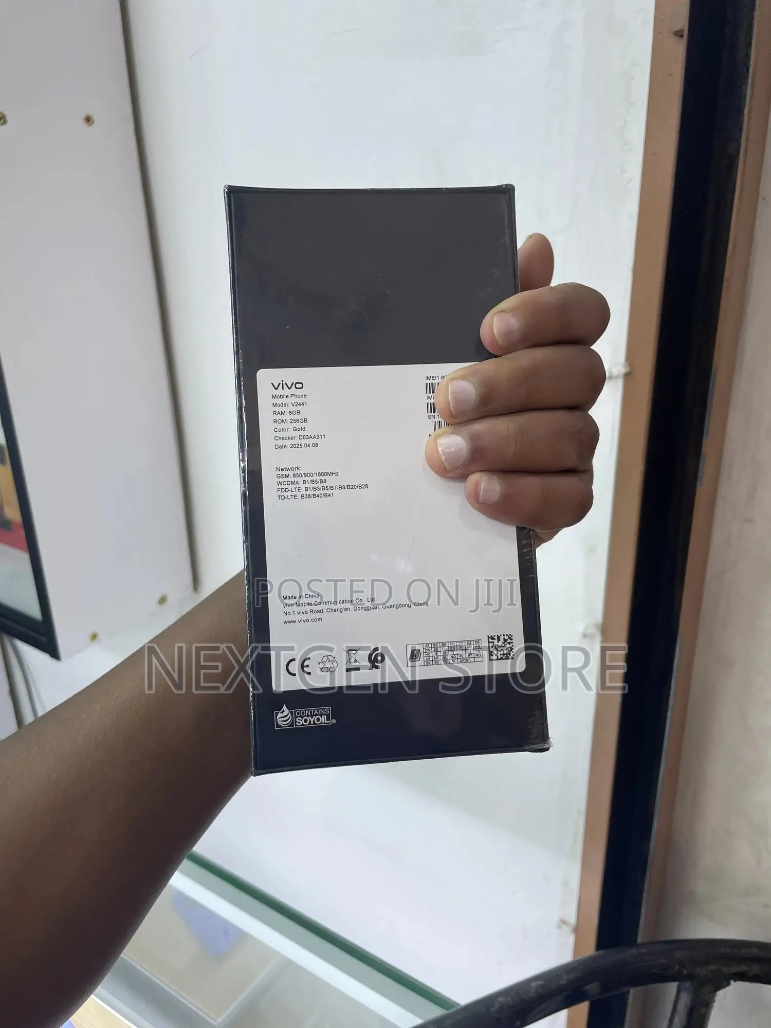 New Vivo V50 Lite 5G 256 GB Black