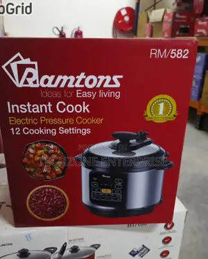 Ramtons Rm582 Electric Pressure Cooker 12 in 1 Function ;