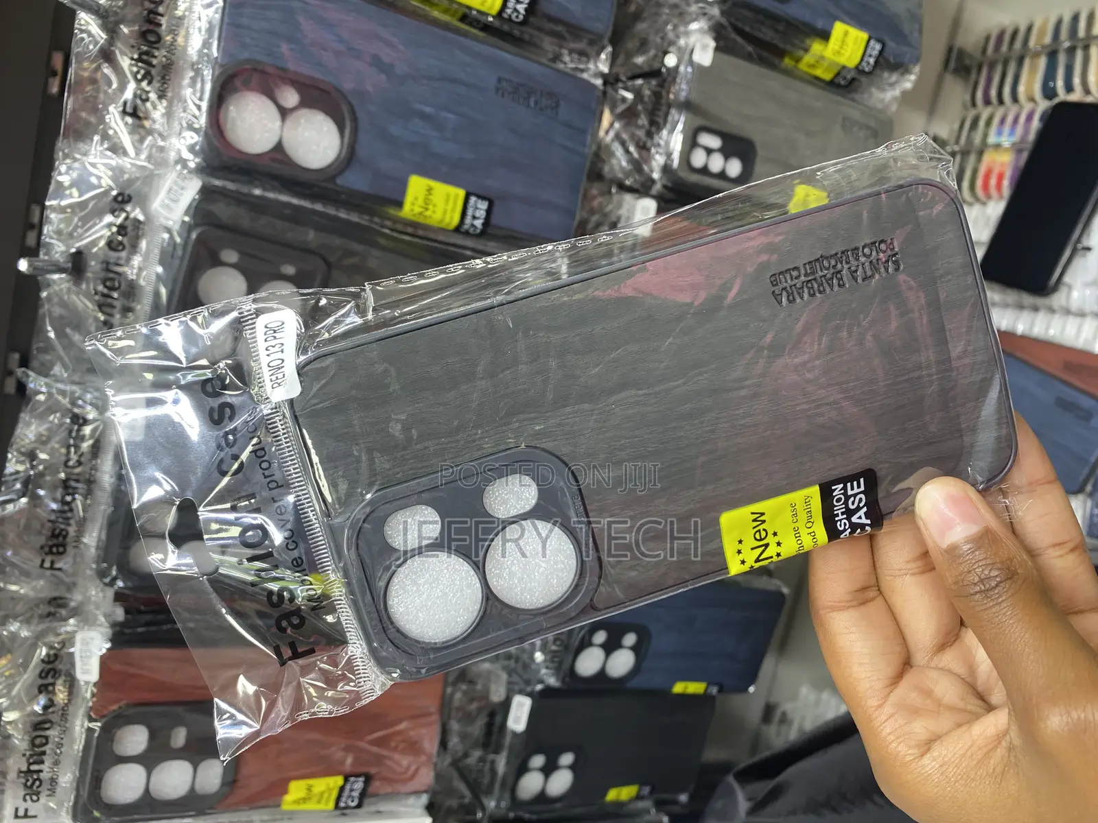 Kawaku Leather Case With Silicon Bumper for Reno 13 Pro