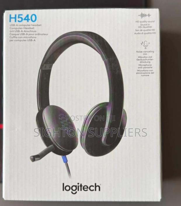 H540 Logitech Headphones - main view