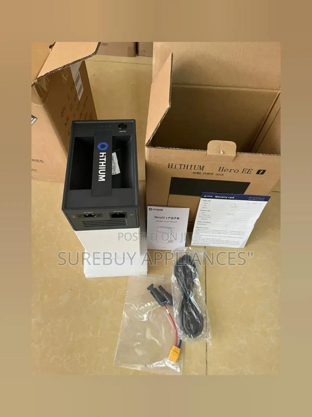 Portable Powerbank Station Solar Power Lithium 3 in 1 - main view